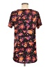 Lularoe Floral Black Short Sleeve Blouse Size M - photo 2