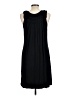 Spense Solid Black Casual Dress Size L - photo 2