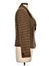 Giorgio Armani Houndstooth Brown Wool Blazer Size 10 - photo 4