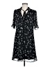 DKNY 100% Polyester Black Casual Dress Size 8 - photo 1