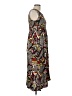 Elementz 100% Rayon Print Gray Casual Dress Size L (petite) - photo 4