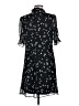 DKNY 100% Polyester Black Casual Dress Size 8 - photo 2