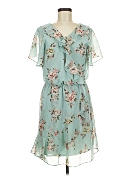 green emerald velvet dress Pinch: Class Act Dark Olive Green Floral Mid Dress – Shop the Mint main image 1