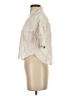 Zara Ivory 3/4 Sleeve Button-Down Shirt Size XS - photo 5
