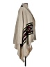Heart n Crush Aztec Or Tribal Print Tan Poncho Size M - photo 4