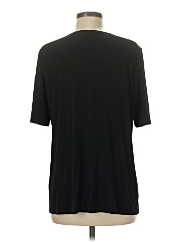 Susan Graver Short Sleeve Top (view 2)