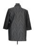 MING WANG Chevron-herringbone Gray Coat Size XL (estimated) - photo 2
