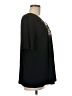 Susan Graver Black Short Sleeve Top Size M - photo 4