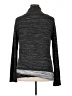 Laila Jayde Gray Turtleneck Sweater Size XL - photo 2