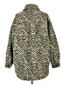 Peter Som Animal Print Green Coat Size L - photo 2