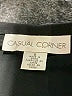Casual Corner Solid Black Dress Pants Size 6 - photo 4