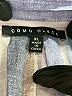 Como Black Stripes Blue Long Sleeve Button-Down Shirt Size XL - photo 7