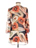 Arden B. 100% Polyester Orange 3/4 Sleeve Blouse Size M - photo 2