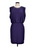 Venus Solid Purple Cocktail Dress Size L - photo 1