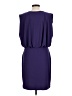 Venus Solid Purple Cocktail Dress Size L - photo 2