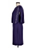 Venus Solid Purple Cocktail Dress Size L - photo 5