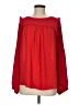 Ann Taylor LOFT 100% Polyester Red Long Sleeve Blouse Size M - photo 1