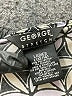 George Black Short Sleeve Blouse Size L - photo 7