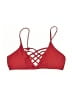 Unbranded Solid Red Swimsuit Top Size S - photo 1
