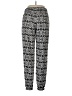 Ambiance Apparel Print Silver Casual Pants Size L - photo 2