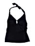 Lands' End Solid Black Swimsuit Top Size 6 - photo 1