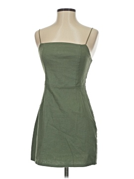 green emerald velvet dress Twist Back Satin Bridesmaid Dress - Moss Green