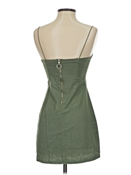 lottie moss green dress Lace Inset Woven Maxi Dress - Moss Green main image 0