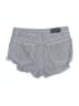 Unbranded 100% Cotton Stripes Blue Silver Denim Shorts Size 25 waist - photo 2
