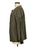 Nine West Green Long Sleeve Blouse Size L - photo 5