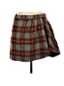 J.Crew 100% Wool Plaid Gray Wool Skirt Size 6 - photo 1