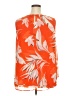 Cristina B. 100% Polyester Orange Sleeveless Blouse Size XXL - photo 2