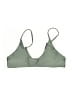 Unbranded Solid Green Swimsuit Top Size S - photo 1