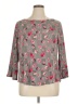 Elle Gray 3/4 Sleeve Blouse Size XL - photo 1