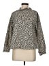 Vanessa Bruno Animal Print Ivory Long Sleeve Blouse Size EU 40 / US 10 - photo 1