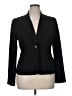 Yansi Fugel 100% Polyester Black Blazer Size 14 - photo 1
