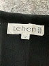 Tehen Solid Black Casual Dress Size 2 - photo 7
