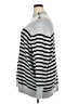Chaps Stripes Silver Turtleneck Sweater Size 4X - photo 5