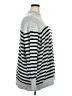 Chaps Stripes Silver Turtleneck Sweater Size 4X - photo 4
