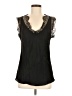 Unbranded 100% Viscose Black Sleeveless Blouse One size - photo 1