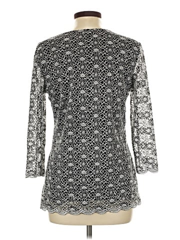 Christopher & Banks 3/4 Sleeve Blouse (view 2)