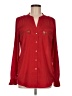 Calvin Klein 100% Polyester Red Long Sleeve Blouse Size M - photo 1
