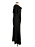 Bebe 100% Polyester Solid Black Casual Dress Size XL - photo 4