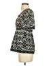 BCBGMAXAZRIA Black 3/4 Sleeve Top Size XS - photo 5