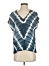 Michael Stars 100% Cotton Tie-dye Blue Short Sleeve Top Size XS - photo 1