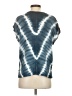 Michael Stars 100% Cotton Tie-dye Blue Short Sleeve Top Size XS - photo 2