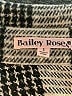 Bailey Rose 100% Polyester Plaid Brown Long Sleeve Blouse Size S - photo 7