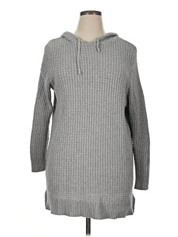 Woman Within Pullover Sweater (view 1)