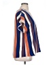 Unbranded Stripes Orange Short Sleeve Blouse Size XL (estimated) - photo 4