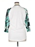 Lularoe Tropical White 3/4 Sleeve T-Shirt Size XL - photo 2