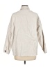 Zara 100% Cotton Solid Ivory Jacket Size M - photo 2